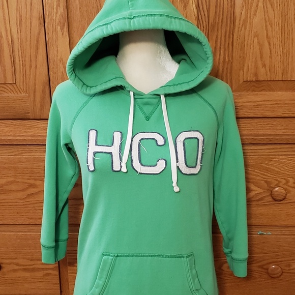 Hollister 3/4 sleeve hoodie - Picture 1 of 5